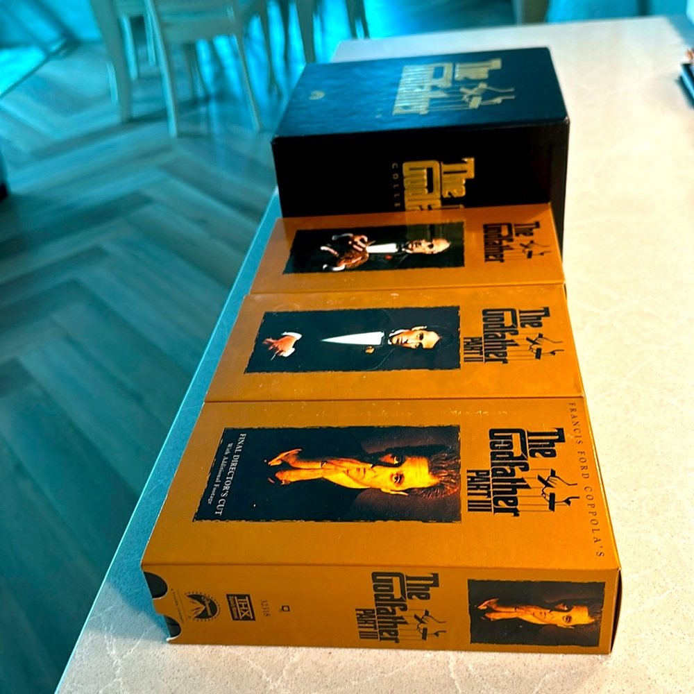 The Godfather Collection (VHS, 1997, 6-Tape
Set)